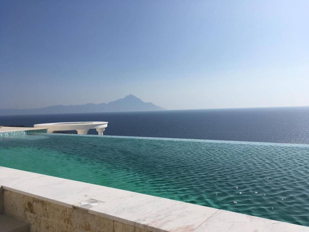 Villa Ulyana Kriaritsi - Athos Sea View & Spa Exterior photo
